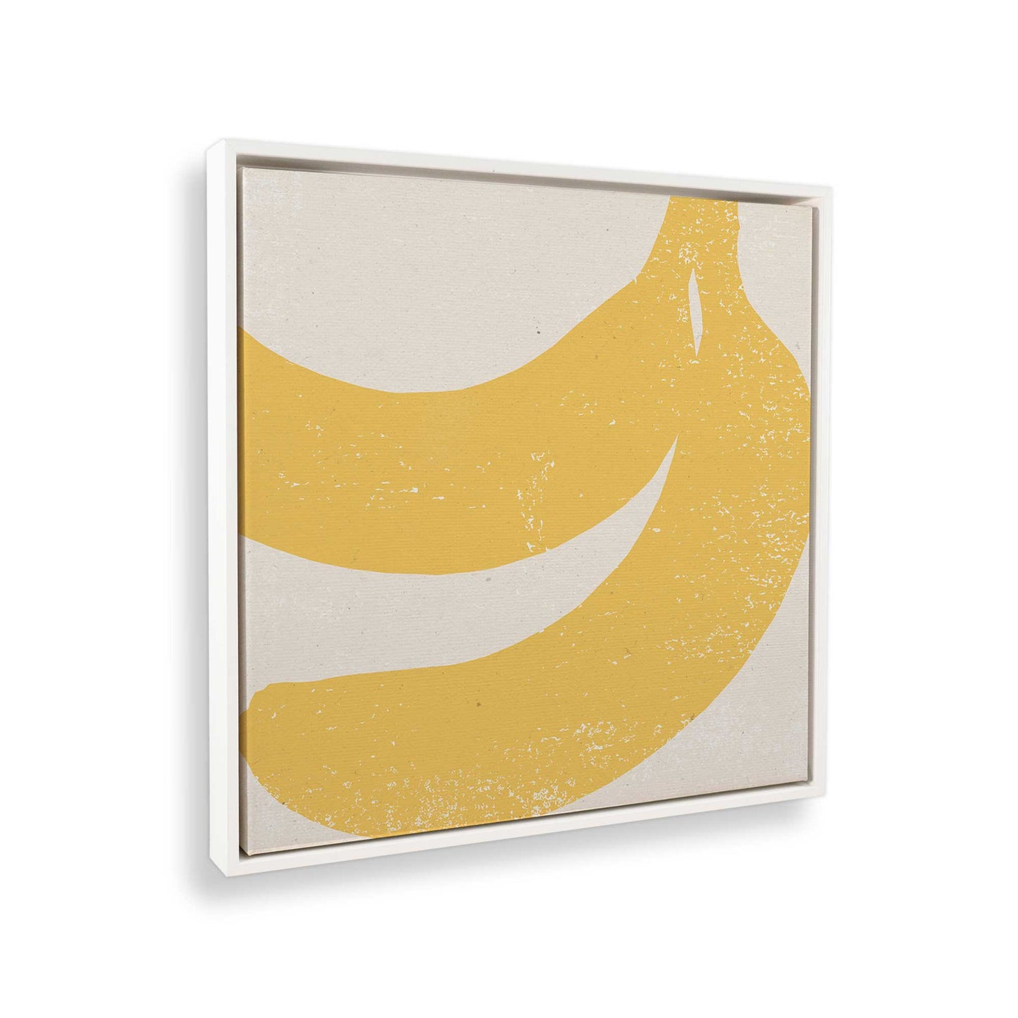 [Color:American Maple], Picture of art in a American Maple frame at an angle