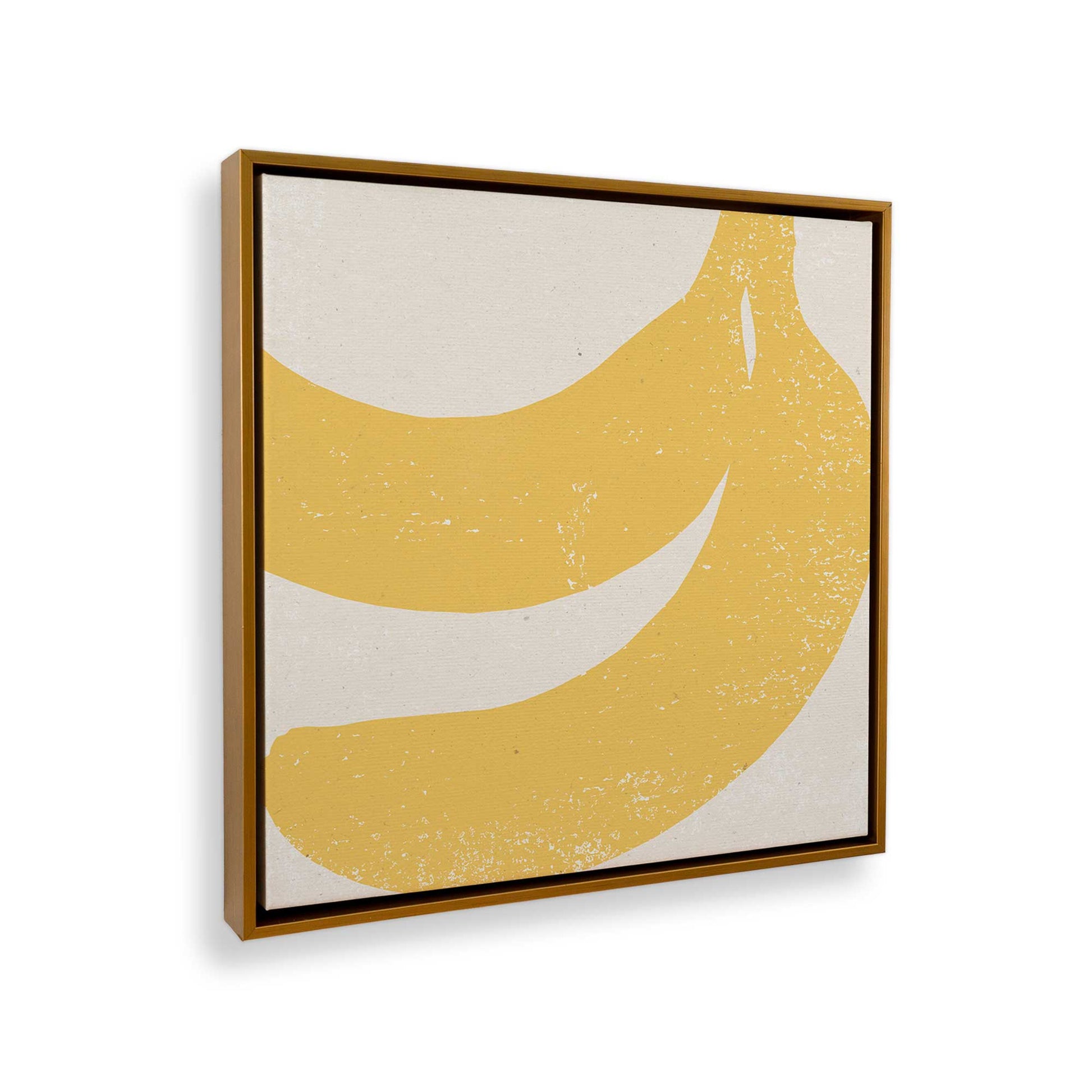 [Color:American Maple], Picture of art in a American Maple frame at an angle