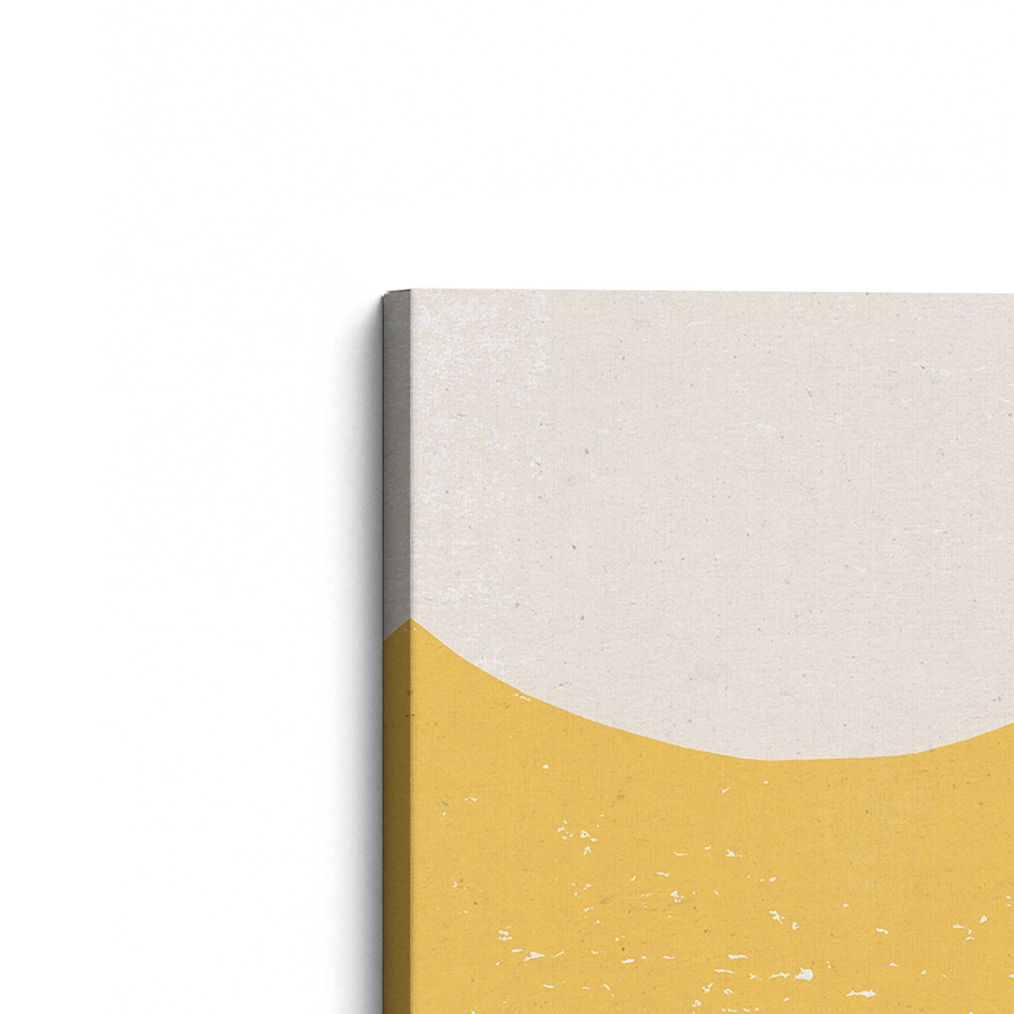 [Color:Stretched Canvas], Picture of the corner of the art