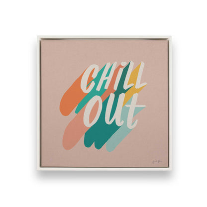 [Color:Opaque White], Picture of art in a White frame