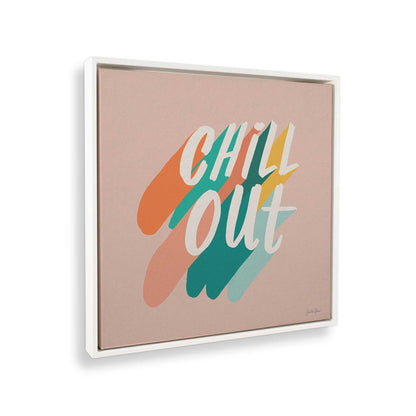 [Color:American Maple], Picture of art in a American Maple frame at an angle