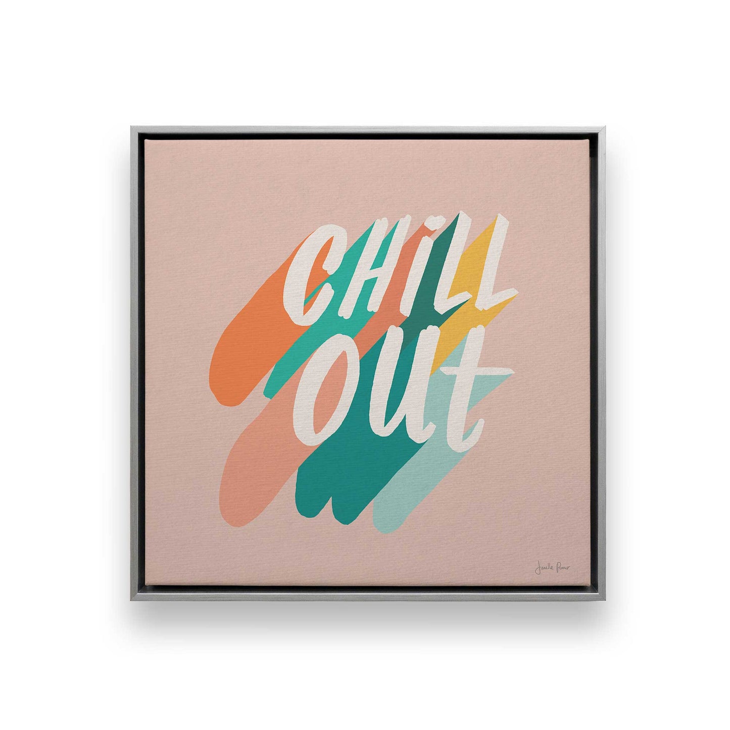 [Color:Polished Chrome], Picture of art in a Polished Chrome frame