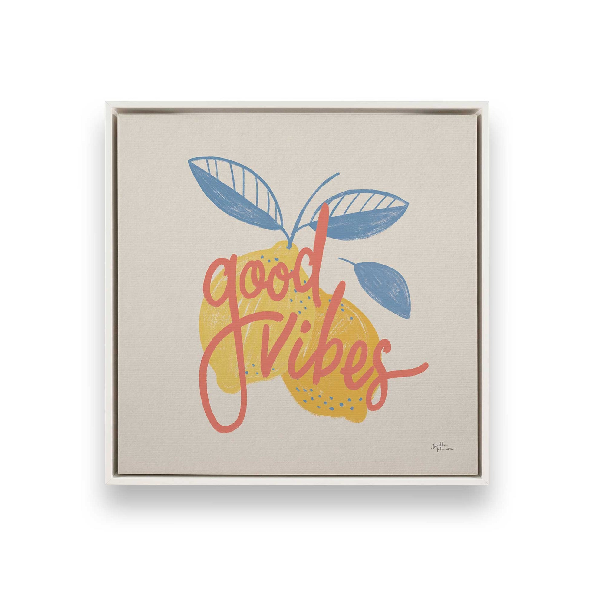 [Color:Opaque White], Picture of art in a White frame