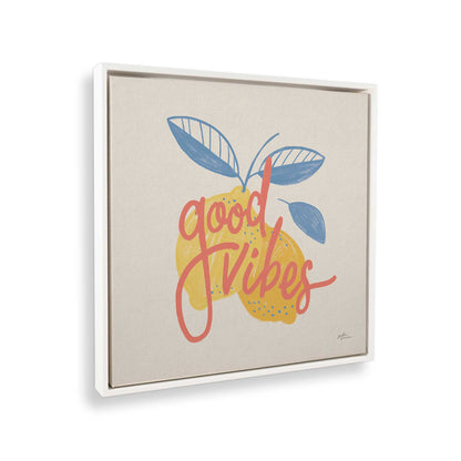 [Color:American Maple], Picture of art in a American Maple frame at an angle