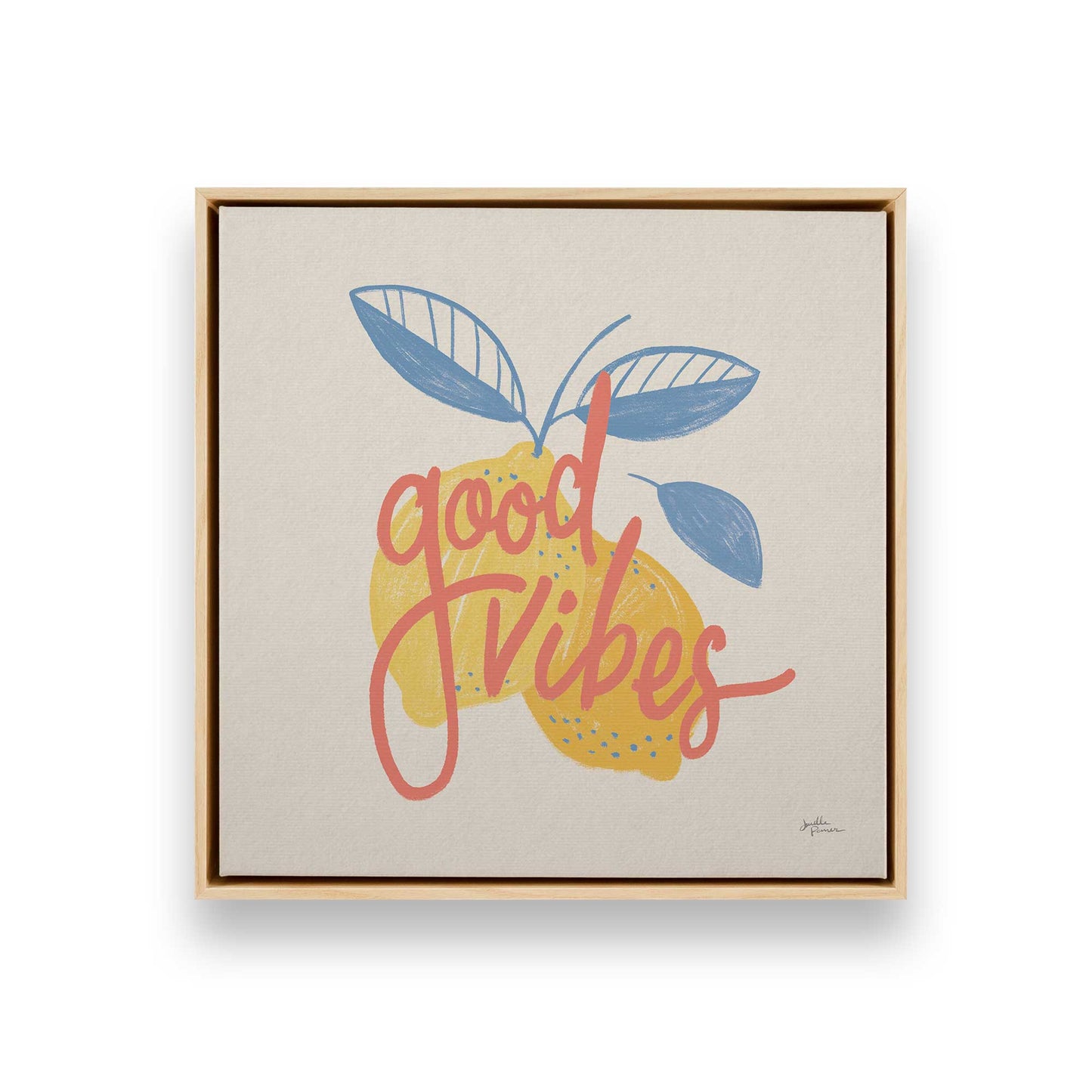 [Color:American Maple], Picture of art in a American Maple frame