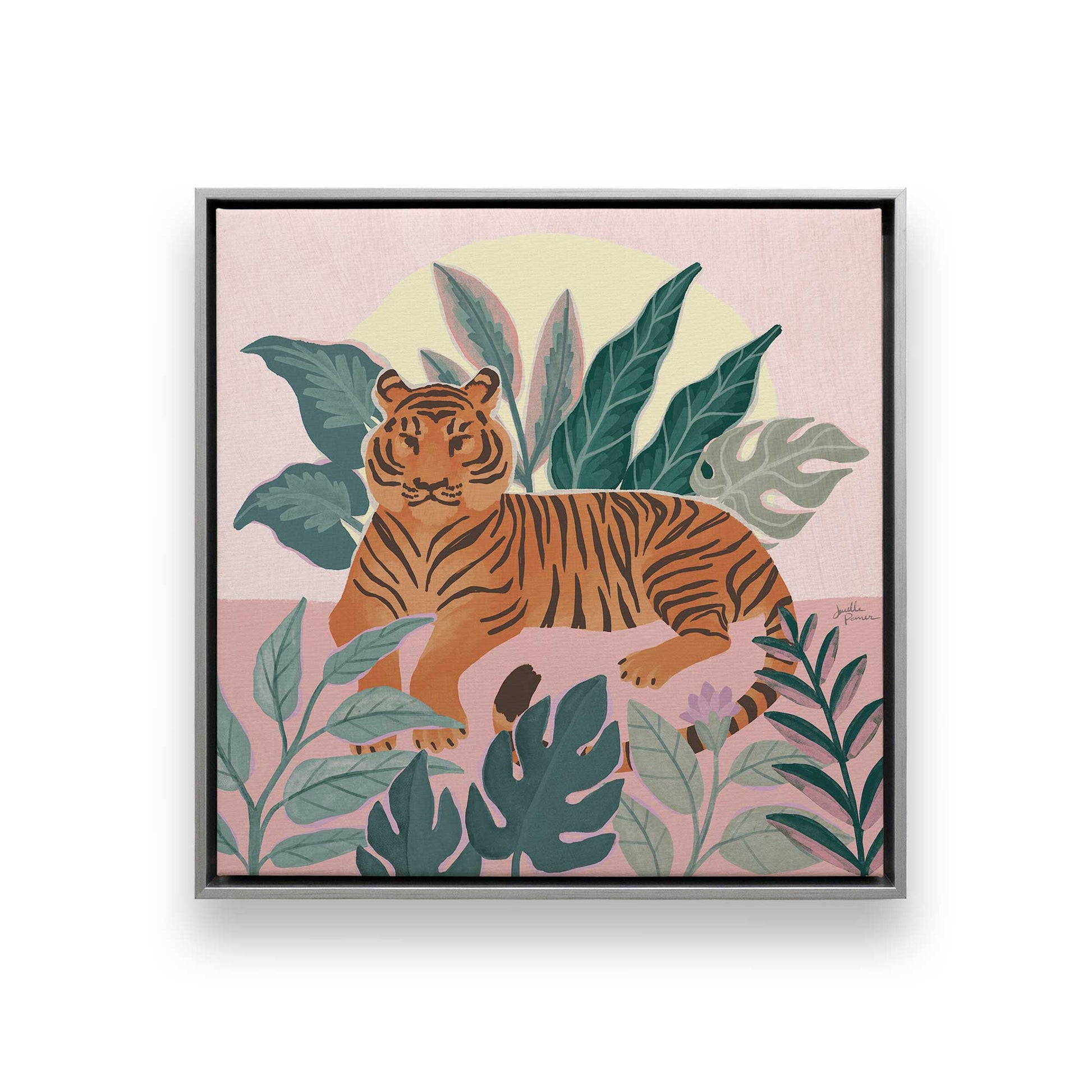 [Color:Polished Chrome], Picture of art in a Polished Chrome frame