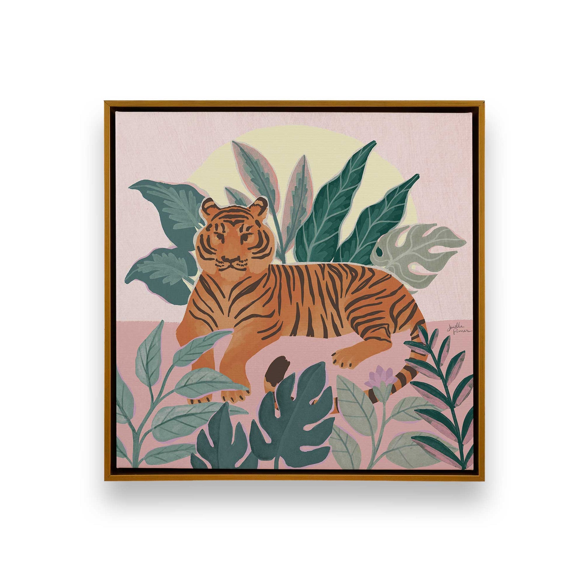 [Color:Polished Gold], Picture of art in a Polished Gold frame