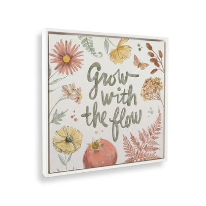 [Color:American Maple], Picture of art in a American Maple frame at an angle