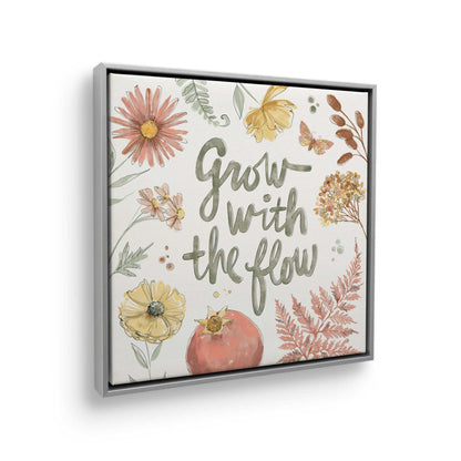 [Color:Polished Gold], Picture of art in a Polished Gold frame at an angle