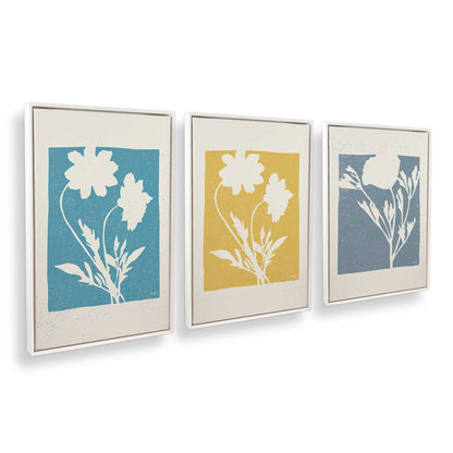 [Color:Opaque White], Picture of art in a White frame at an angle