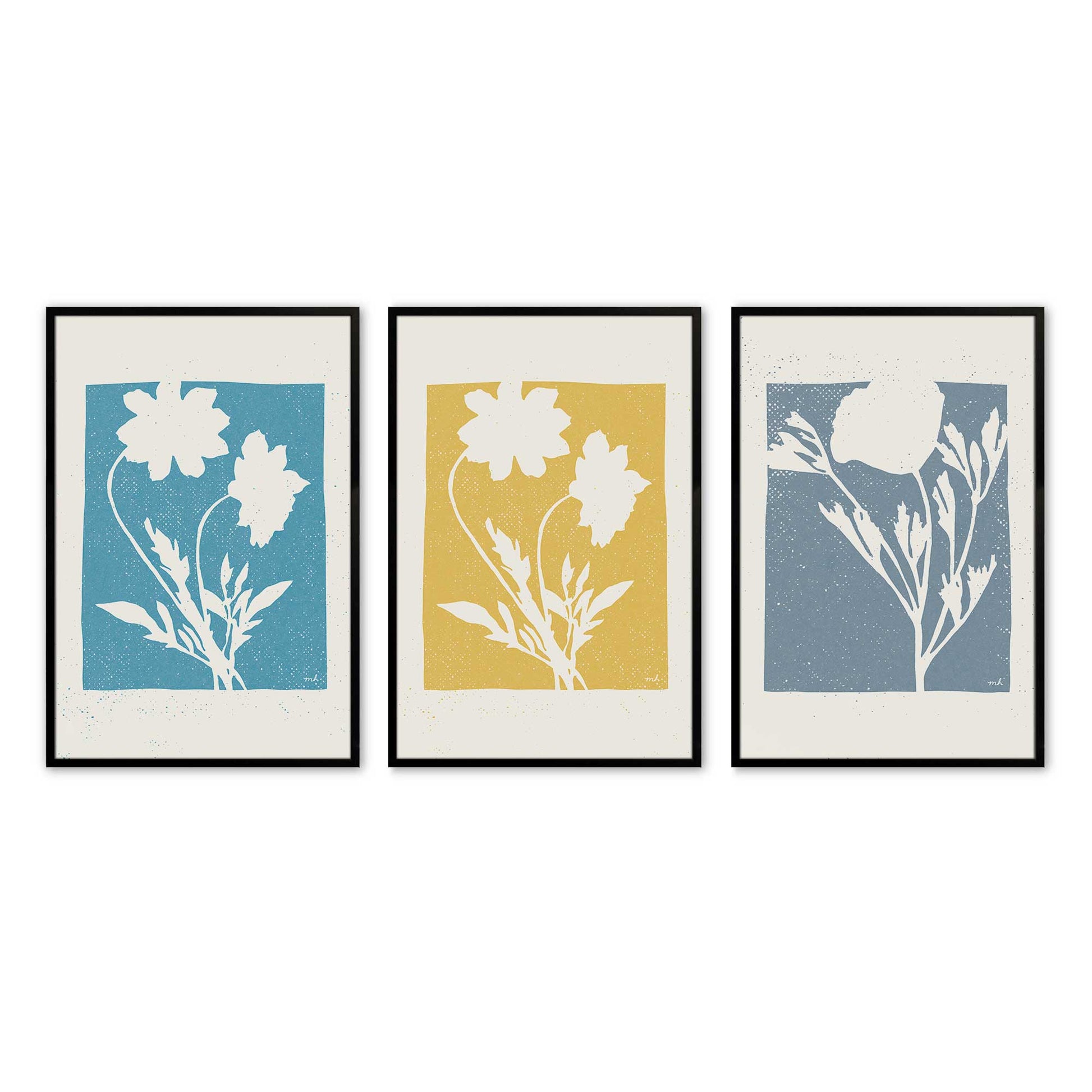 [Color:Satin Black], Picture of art in a Satin Black frame