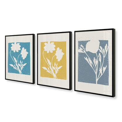 [Color:Satin Black], Picture of art in a Satin Black frame at an angle