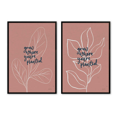 [Color:Satin Black], Picture of art in a Satin Black frame