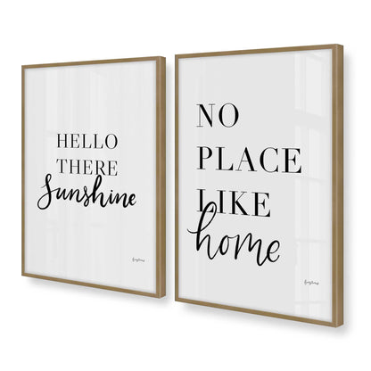 [Color:Brushed Gold], Picture of art in a Brushed Gold frame at an angle