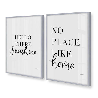 [Color:Polished Chrome], Picture of art in a Polished Chrome frame at an angle