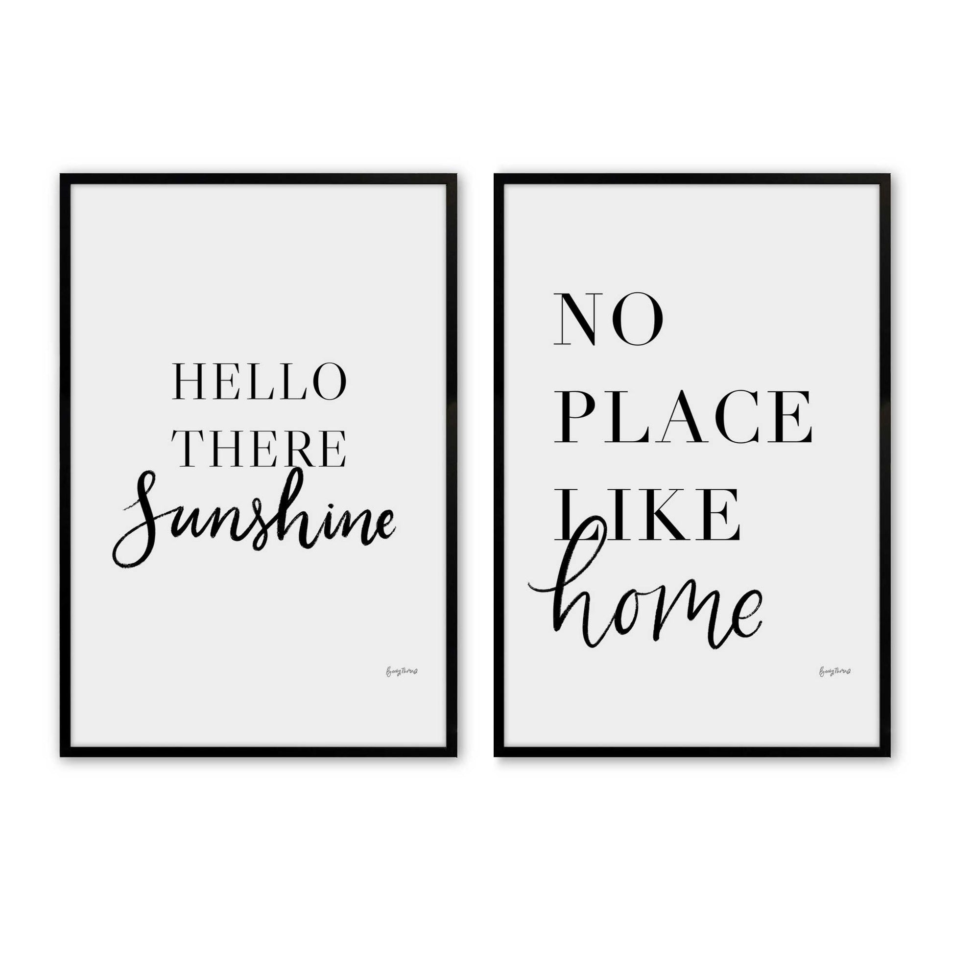 [Color:Satin Black], Picture of art in a Satin Black frame