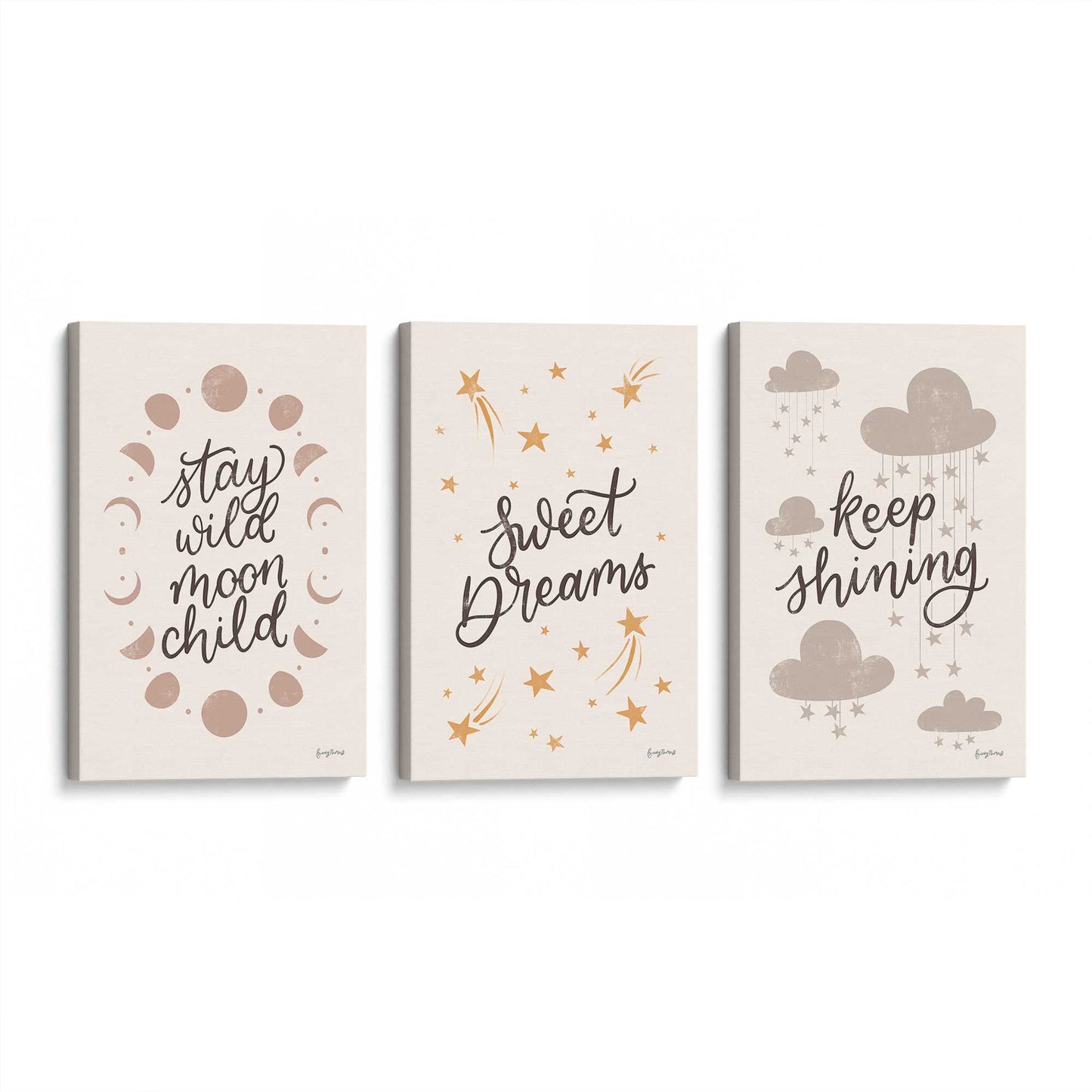 [Color:Stretched Canvas], Picture of art at an angle