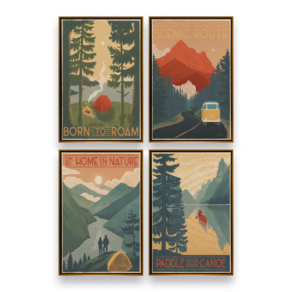 [Color:Polished Gold], Picture of art in a Polished Gold frame