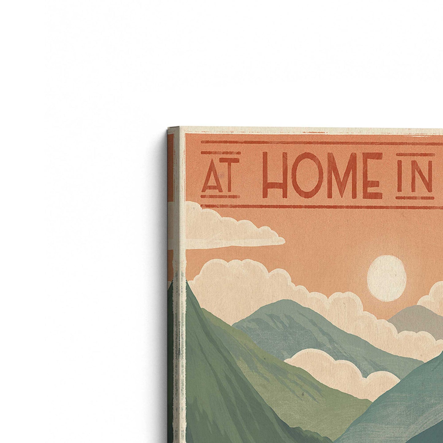 Explore the Outdoors Canvas Print, Set of 4