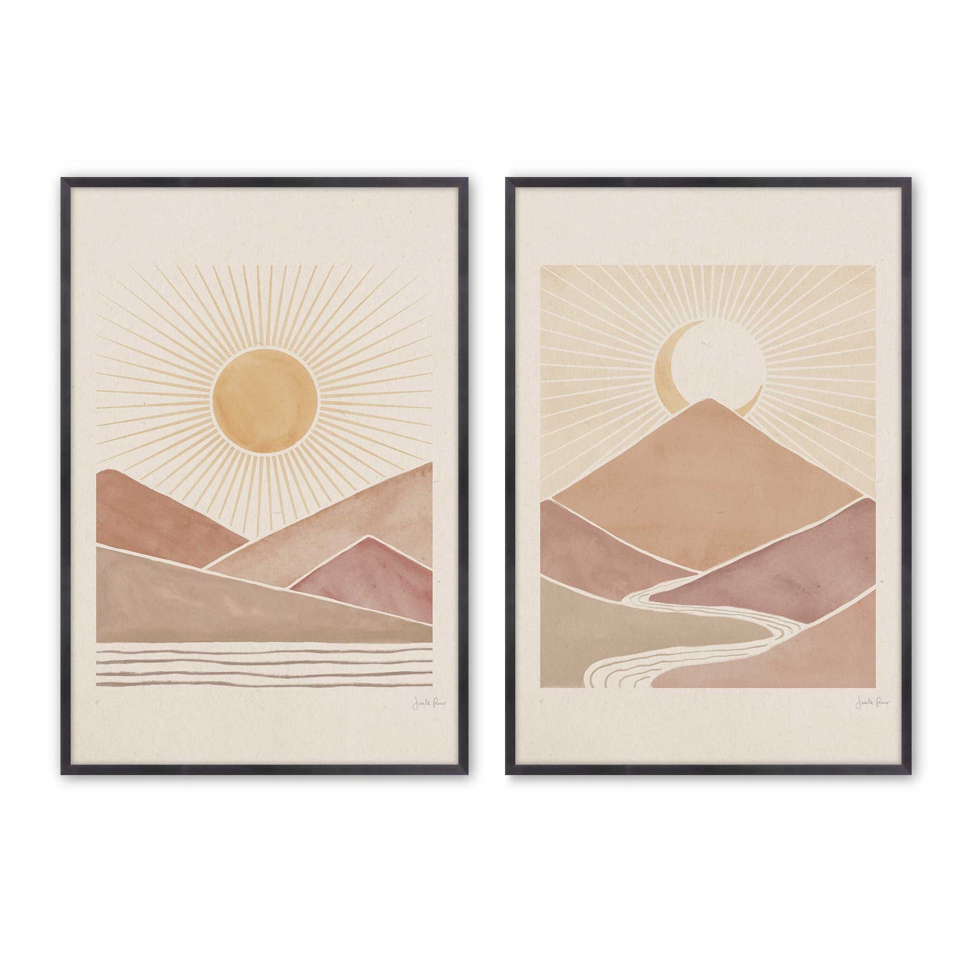 [Color:Weathered Zinc], Picture of art in a Weathered Zinc frame