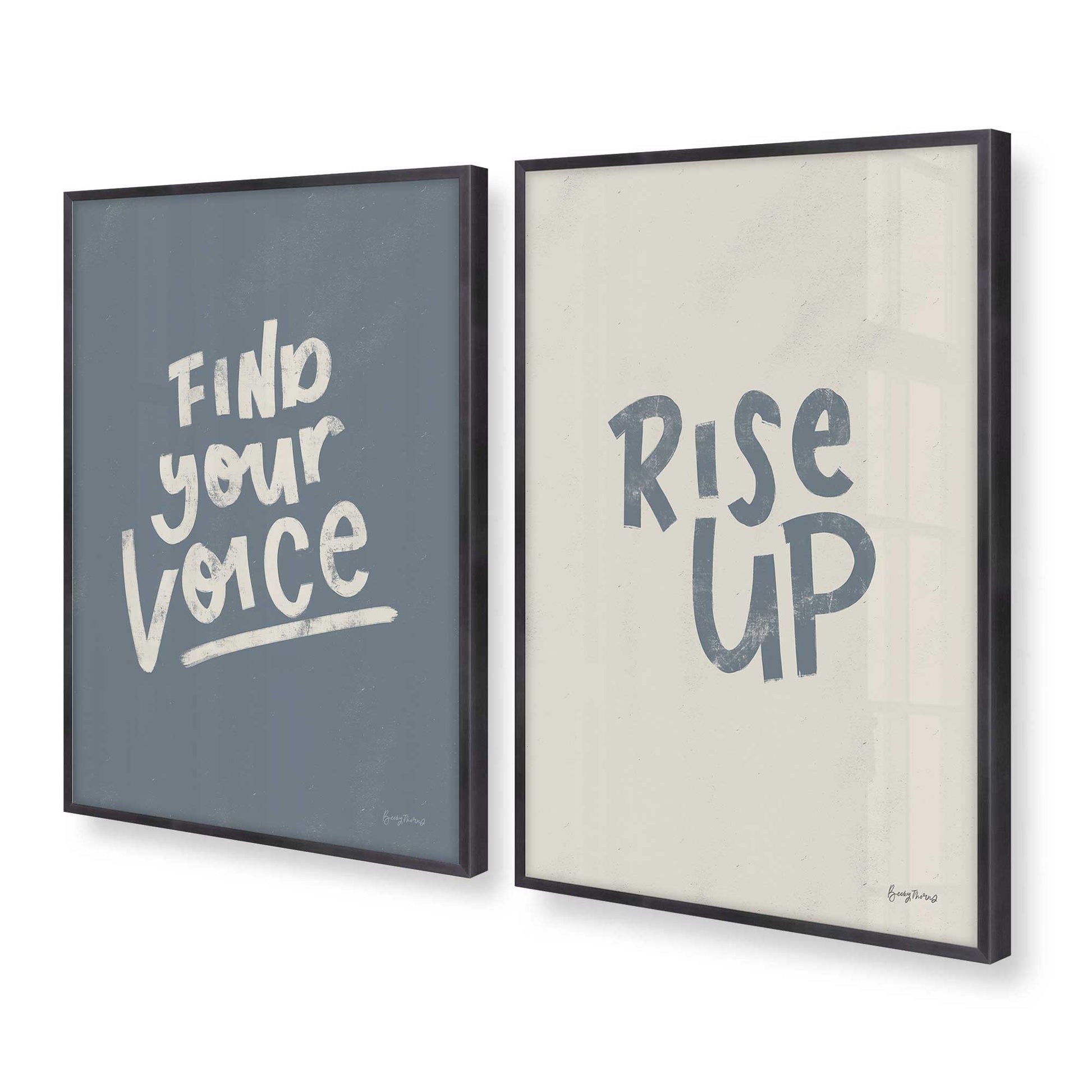 [Color:Weathered Zinc], Picture of art in a Weathered Zinc frame at an angle