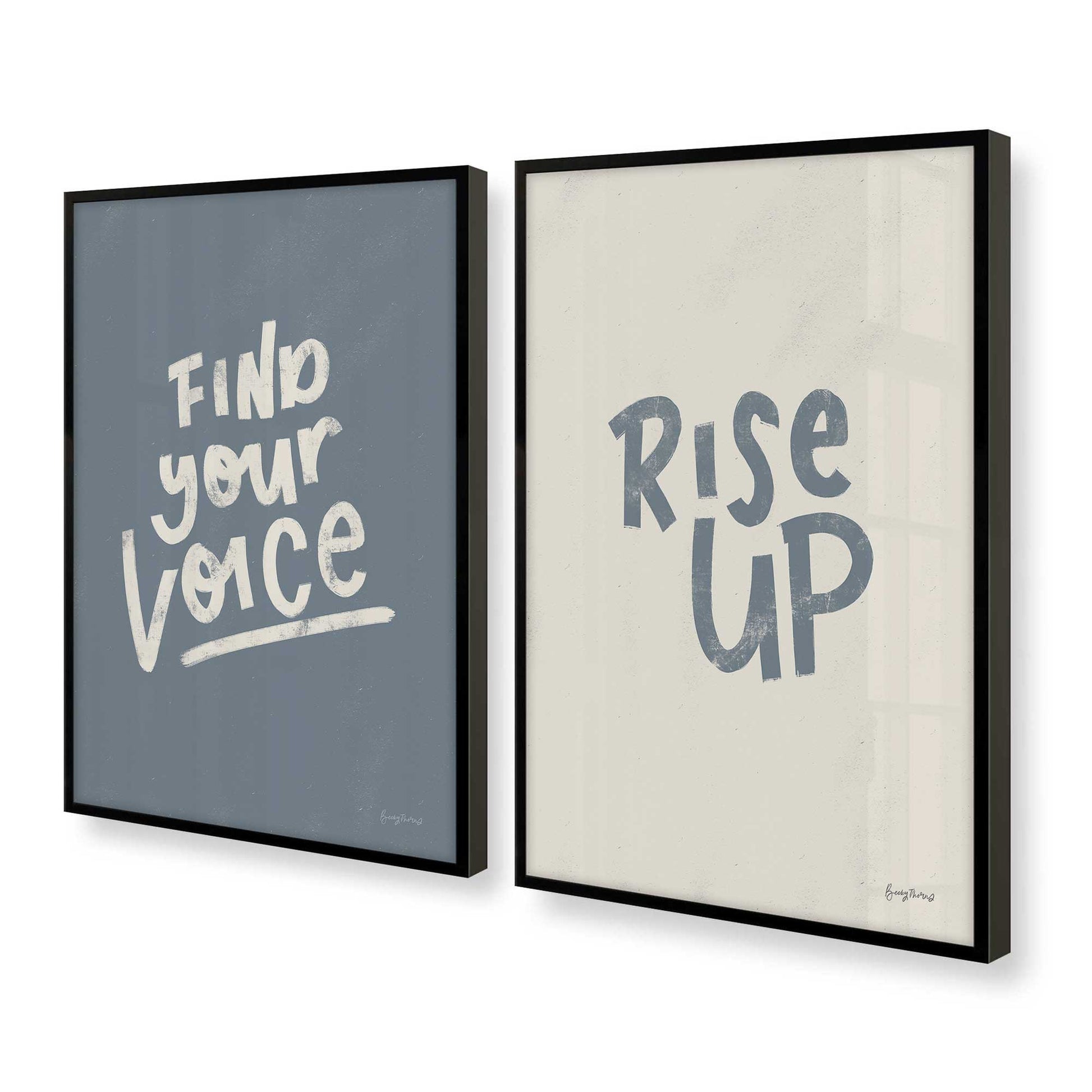 [Color:Satin Black], Picture of art in a Satin Black frame at an angle