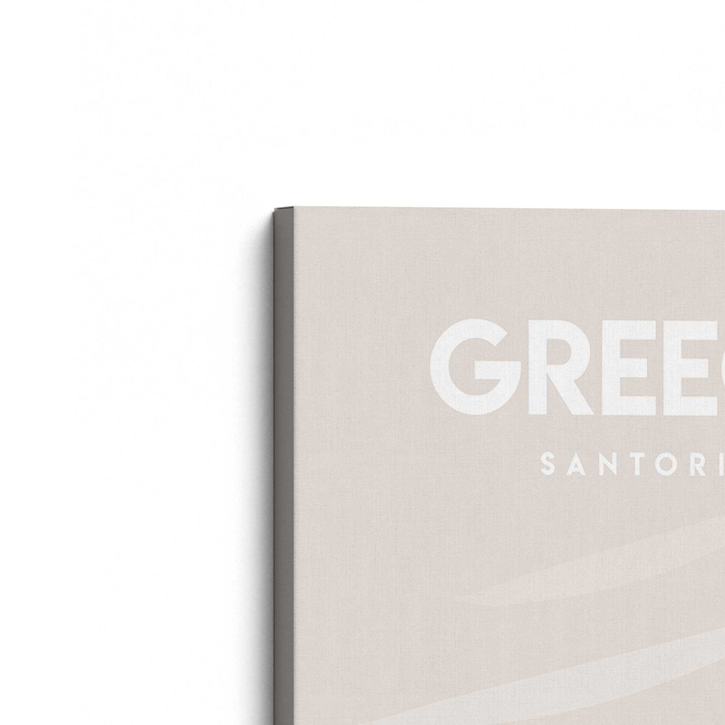 Mediterranean Travel Poster Duo Canvas Print, Set of 2