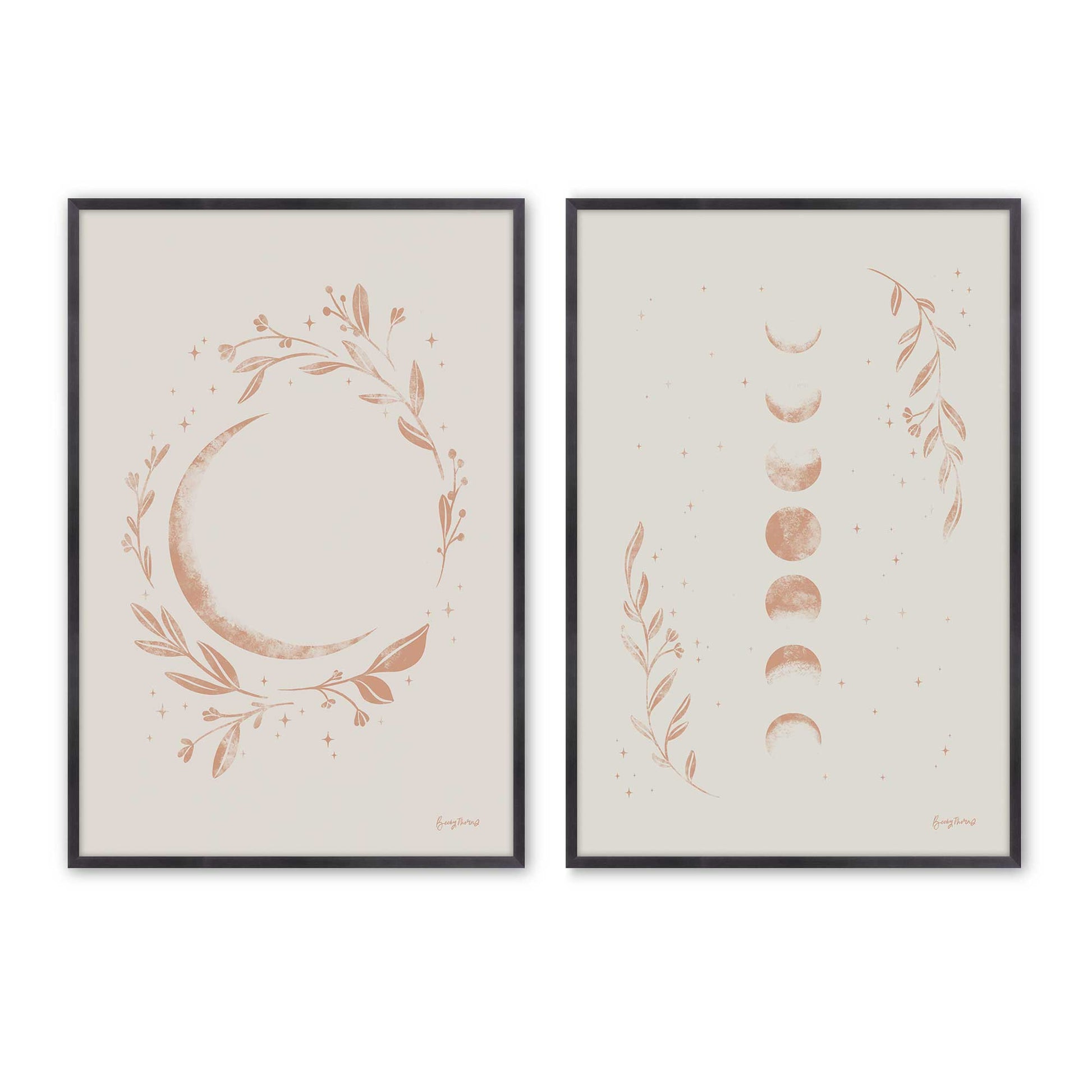 [Color:Weathered Zinc], Picture of art in a Weathered Zinc frame