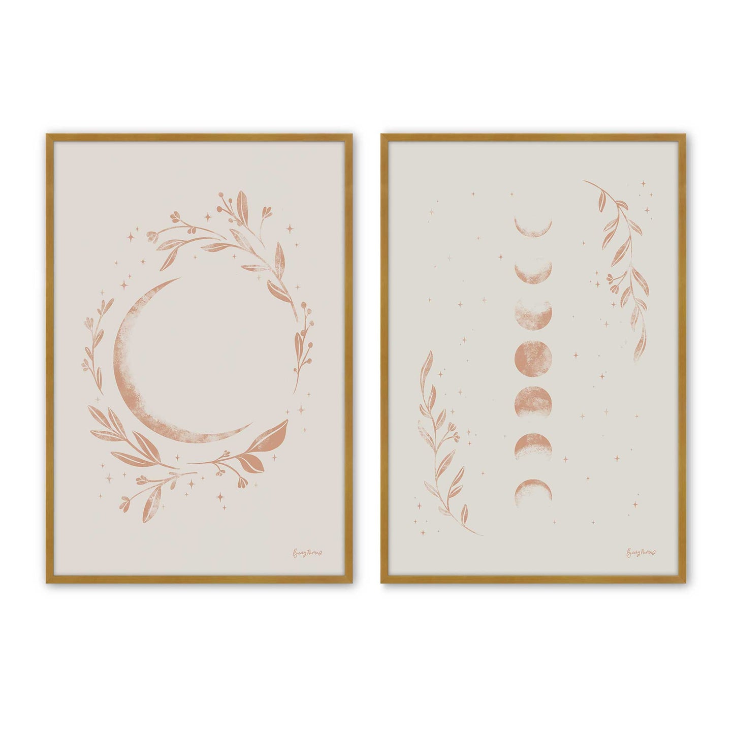 [Color:Polished Gold], Picture of art in a Polished Gold frame