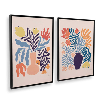 [Color:Satin Black], Picture of art in a Satin Black frame at an angle