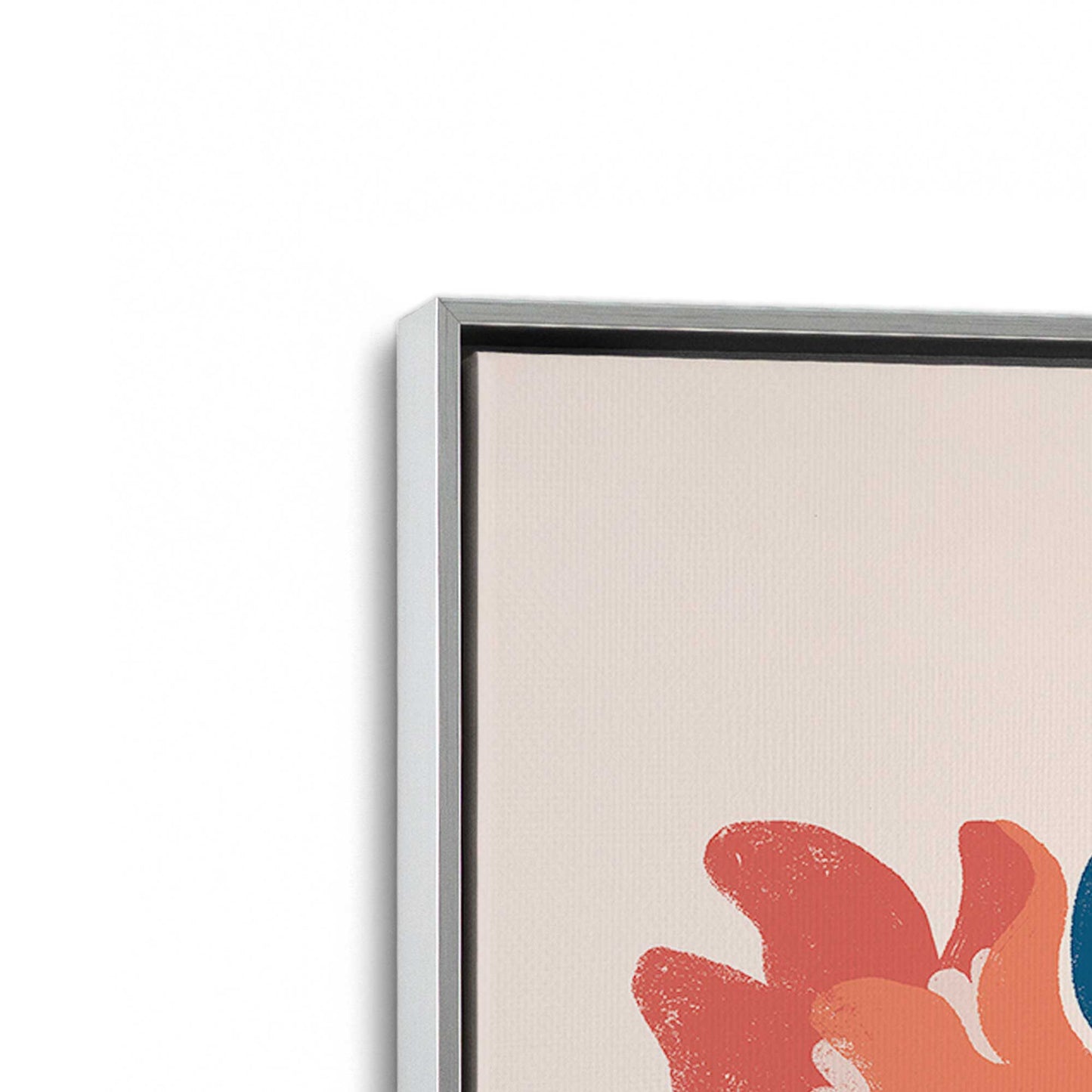 Vibrant Vases Canvas Print, Set of 2