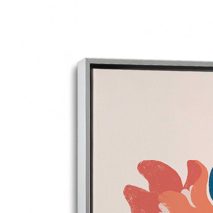 Vibrant Vases Canvas Print, Set of 2