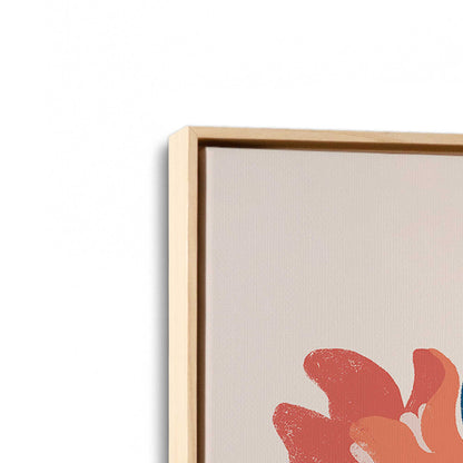 Vibrant Vases Canvas Print, Set of 2