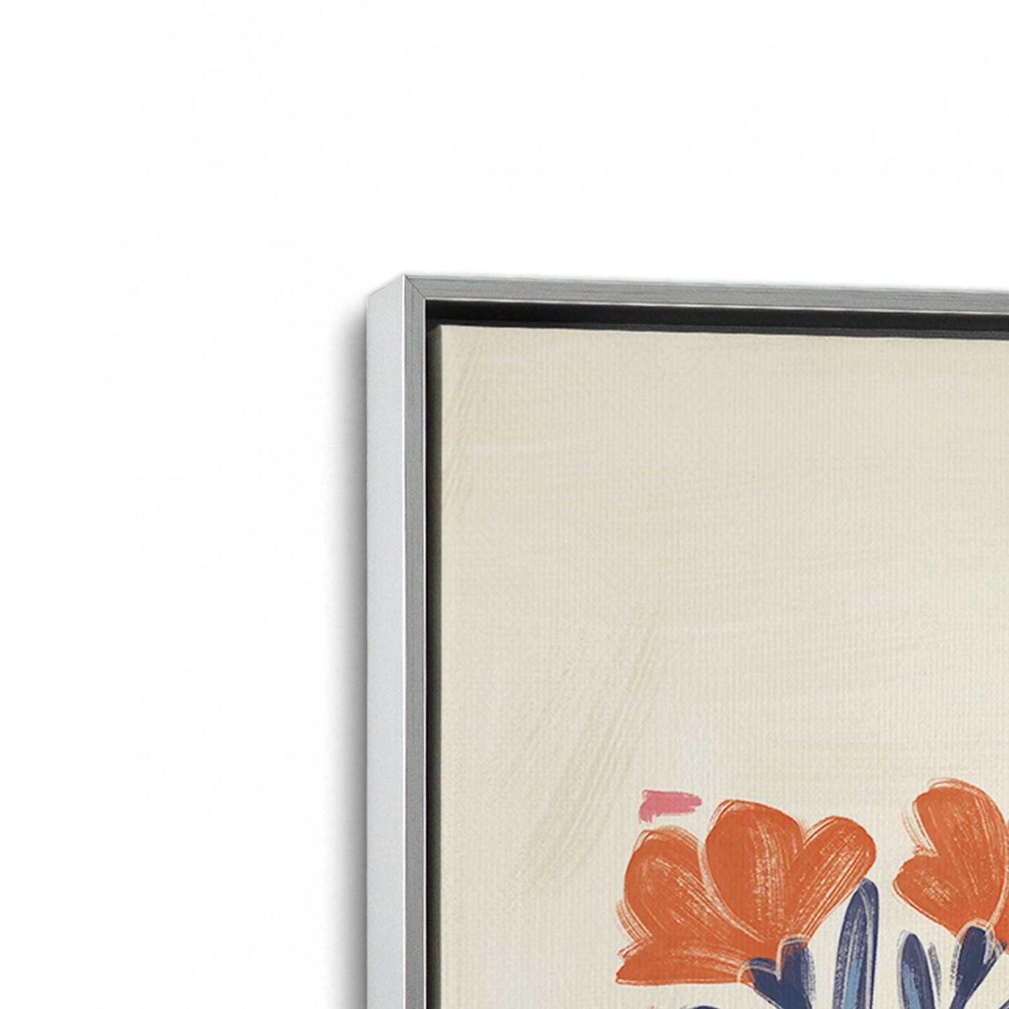 [Color:Polished Chrome], Picture of the corner of the art