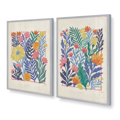 [Color:Polished Chrome], Picture of art in a Polished Chrome frame at an angle