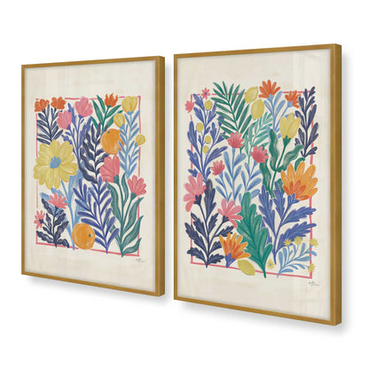 [Color:Polished Gold], Picture of art in a Polished Gold frame at an angle