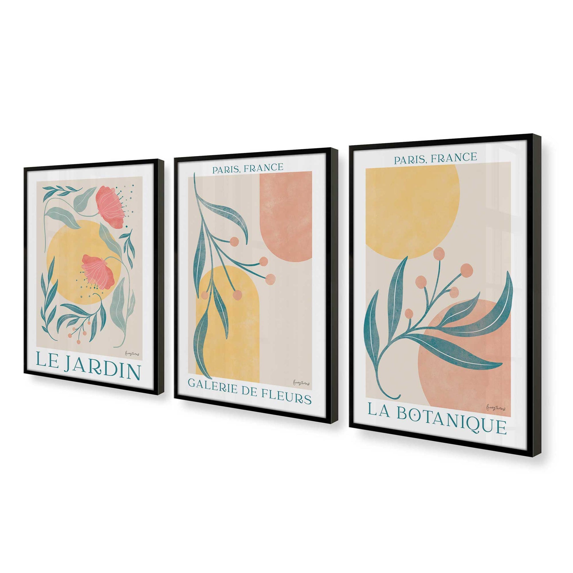 [Color:Satin Black], Picture of art in a Satin Black frame at an angle