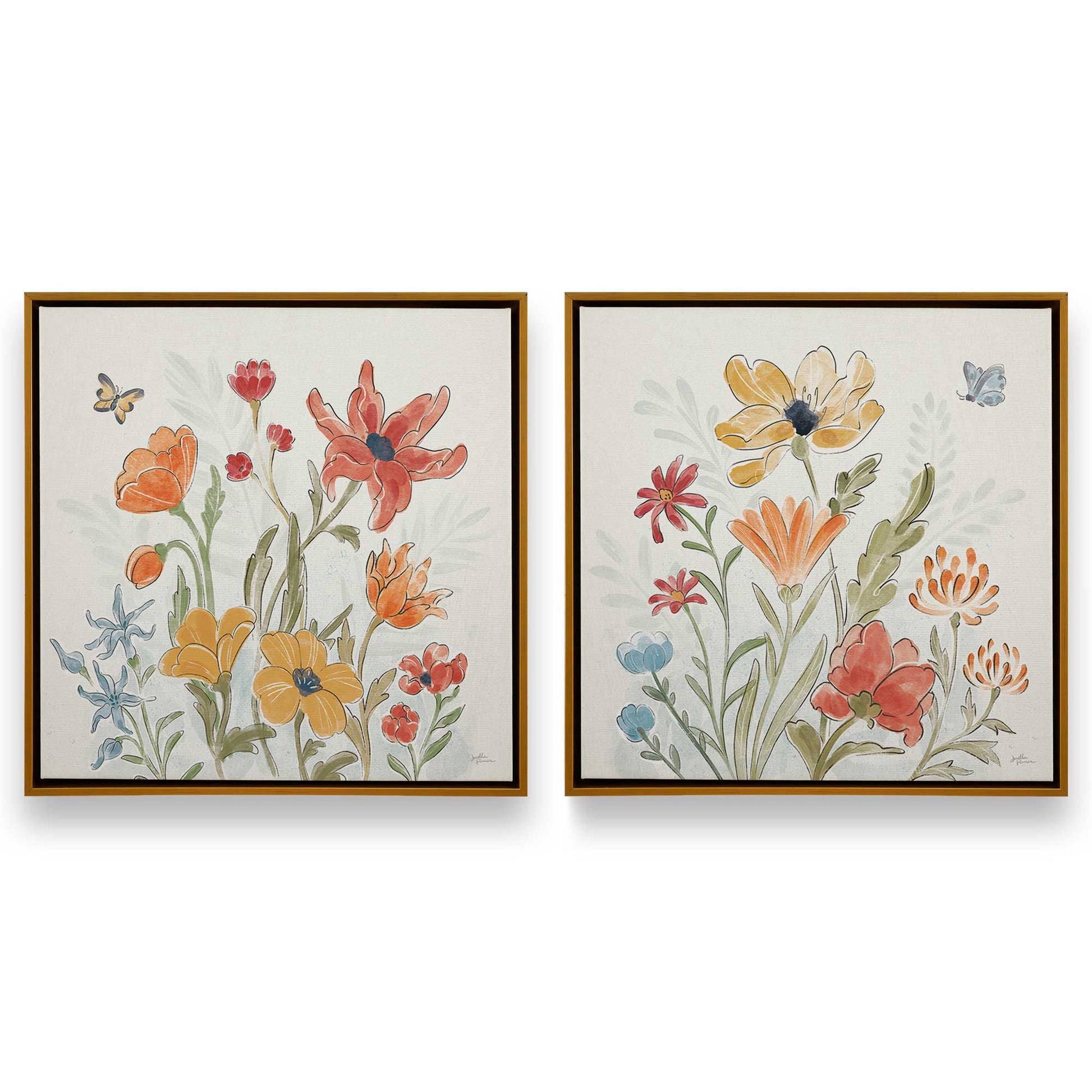 [Color:Polished Gold], Picture of art in a Polished Gold frame