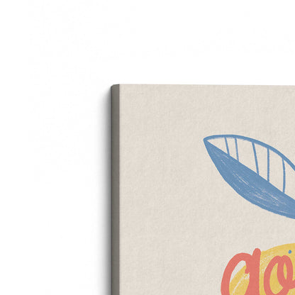 Positive Vibes Duo Canvas Print, Set of 2