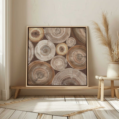 Tree Ring Tales Canvas Print