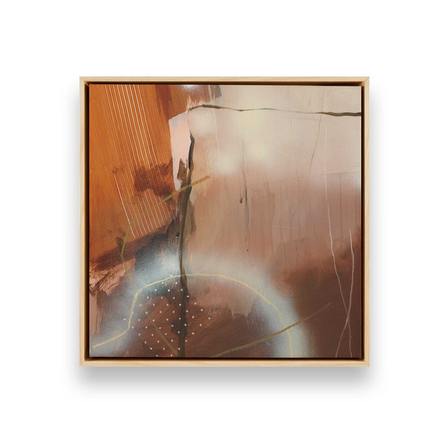 Serene Currents Canvas Print, Set of 2