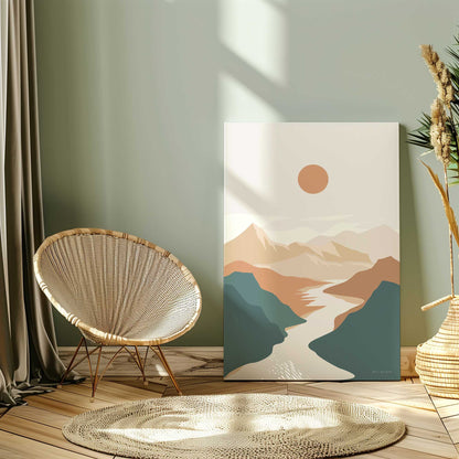 Picture of art in a room