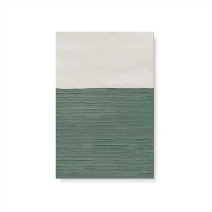 Modern Green Zen Canvas Print, Set of 2