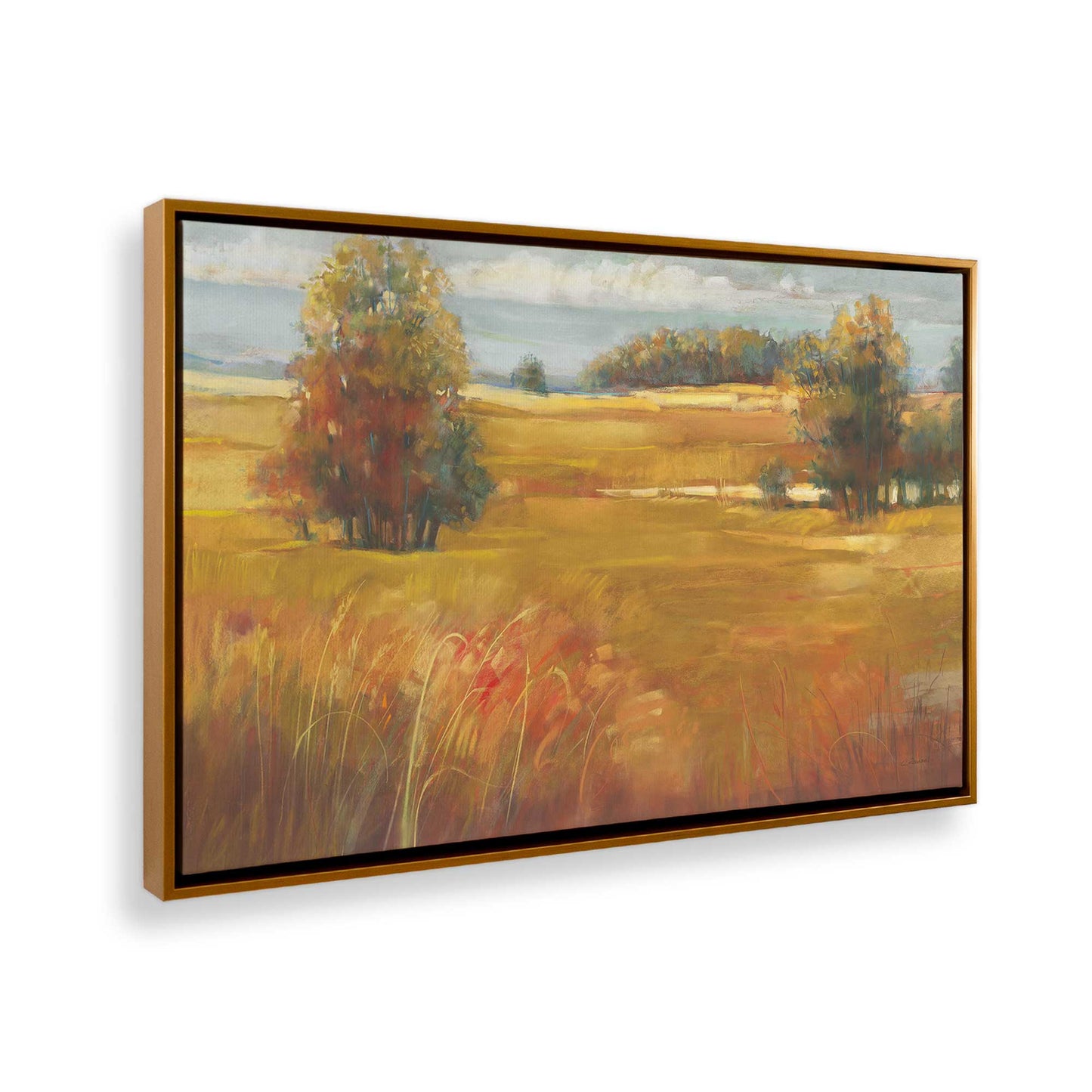 [Color:Polished Gold], Picture of the corner of the art