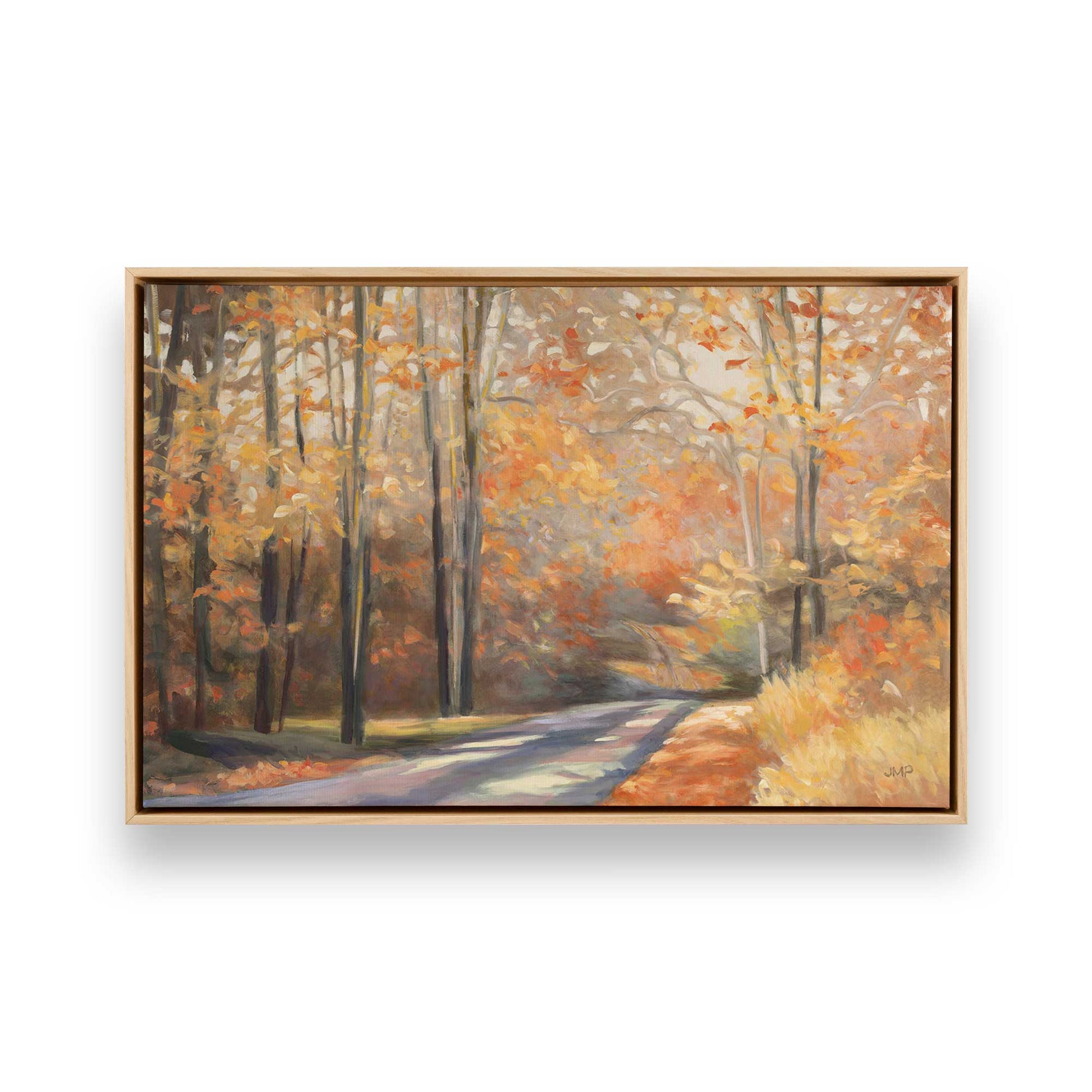 [Color:American Maple], Picture of art in a American Maple frame