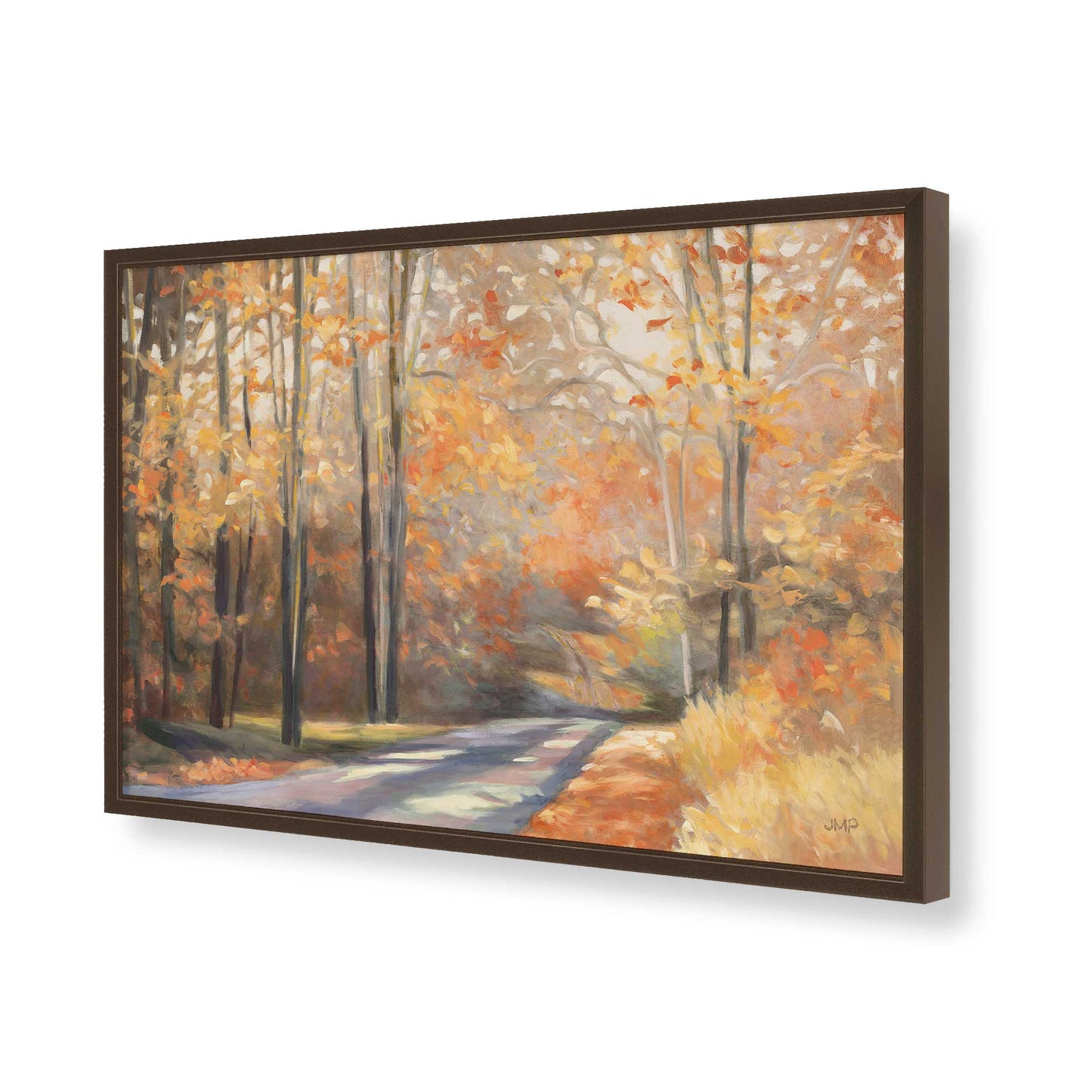 [Color:Belvinder Brown], Picture of art in a Belvinder Brown frame of the corner