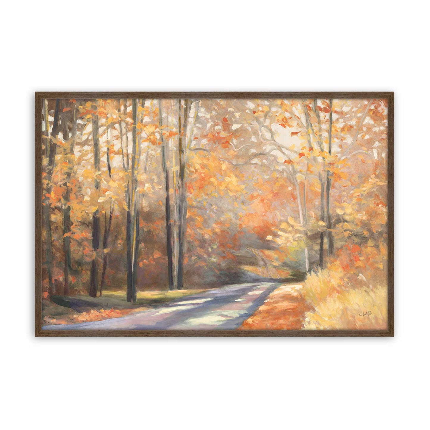 [Color:Walnut], Picture of art in a Walnut frame