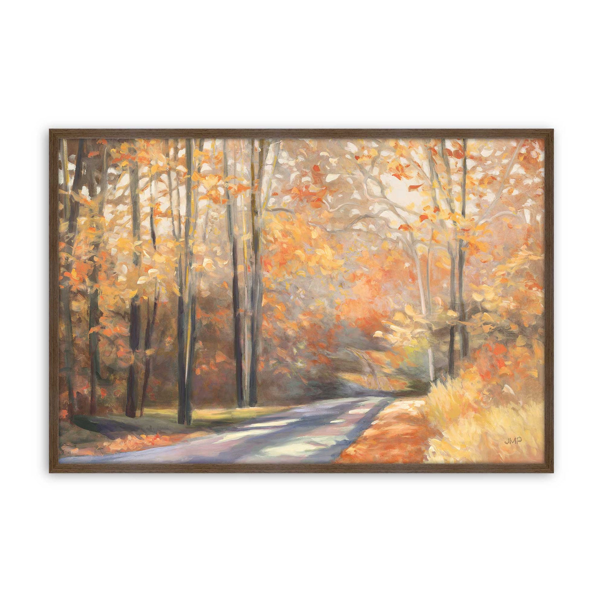 [Color:Walnut], Picture of art in a Walnut frame