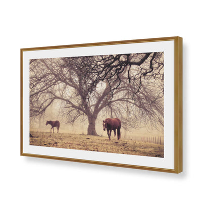 [Color:Polished Gold], Picture of art in a Polished Gold frame of the corner