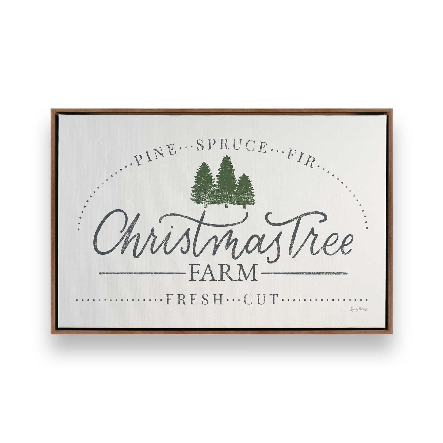 [Color:Walnut], Picture of art in a Walnut frame